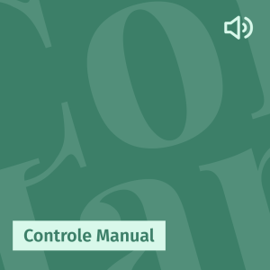 Controle Manual button